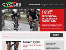 Tablet Screenshot of coolumcycles.com.au